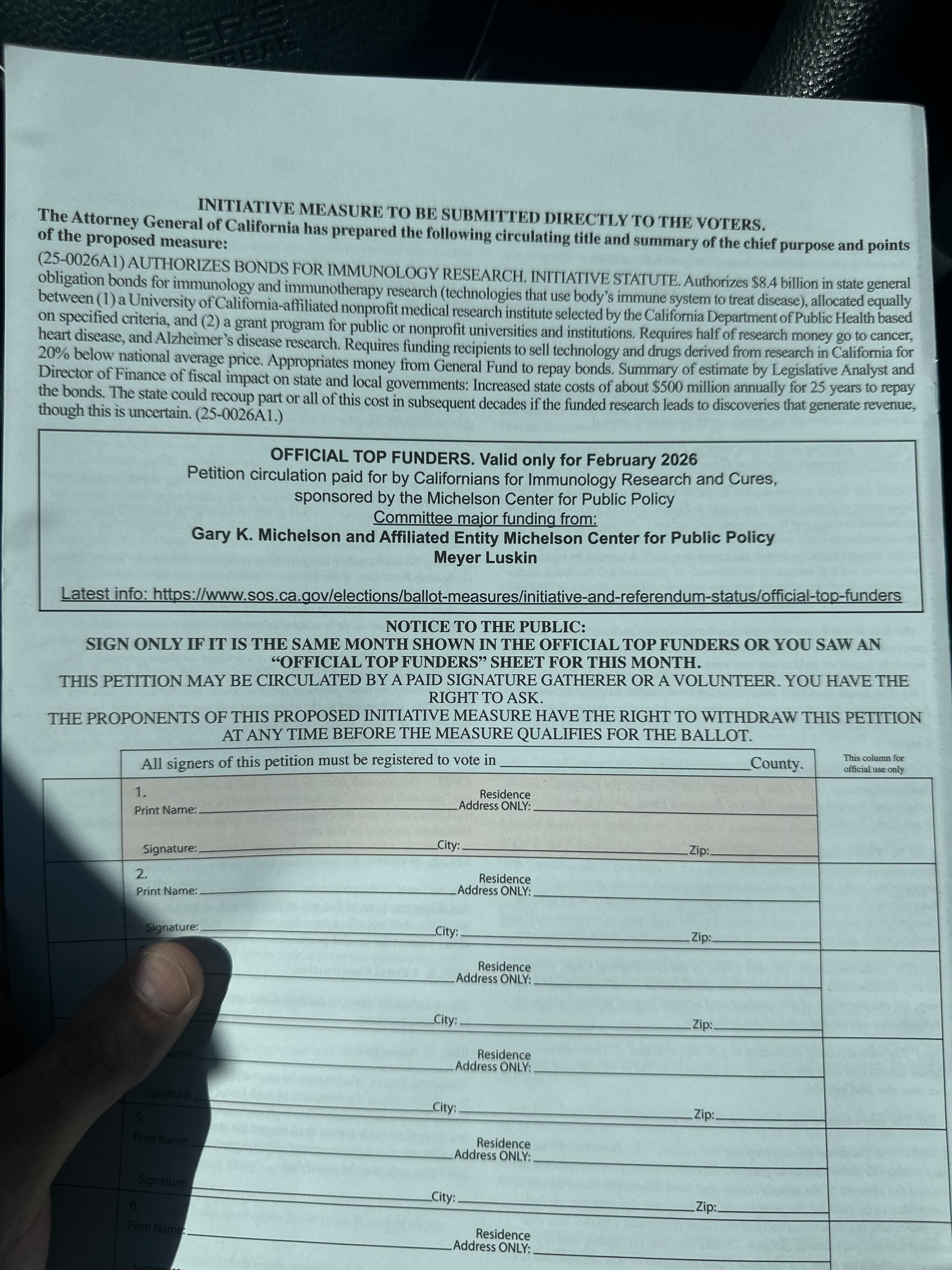 Petition 25-0026A1 document