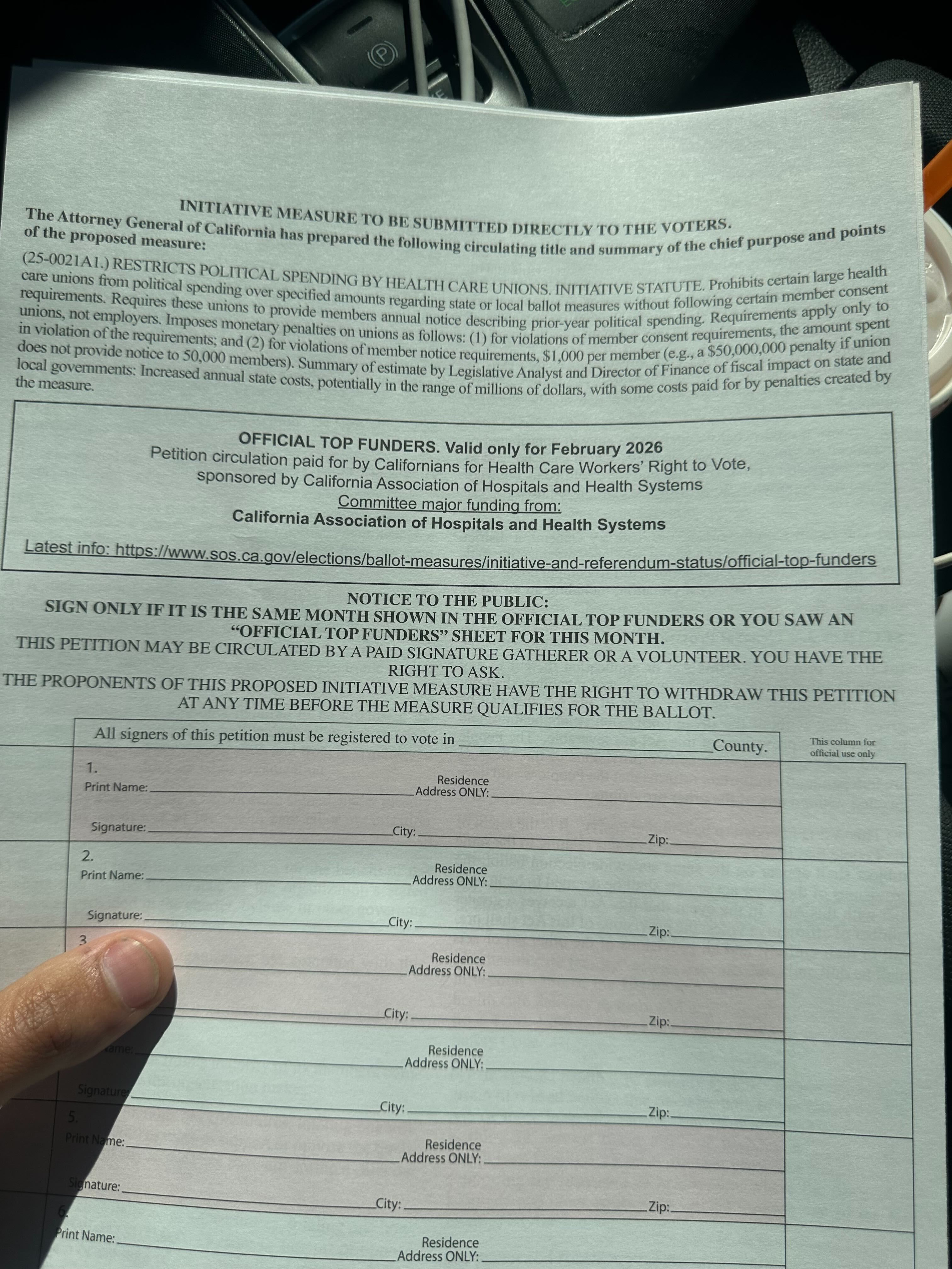 Petition 25-0021A1 document